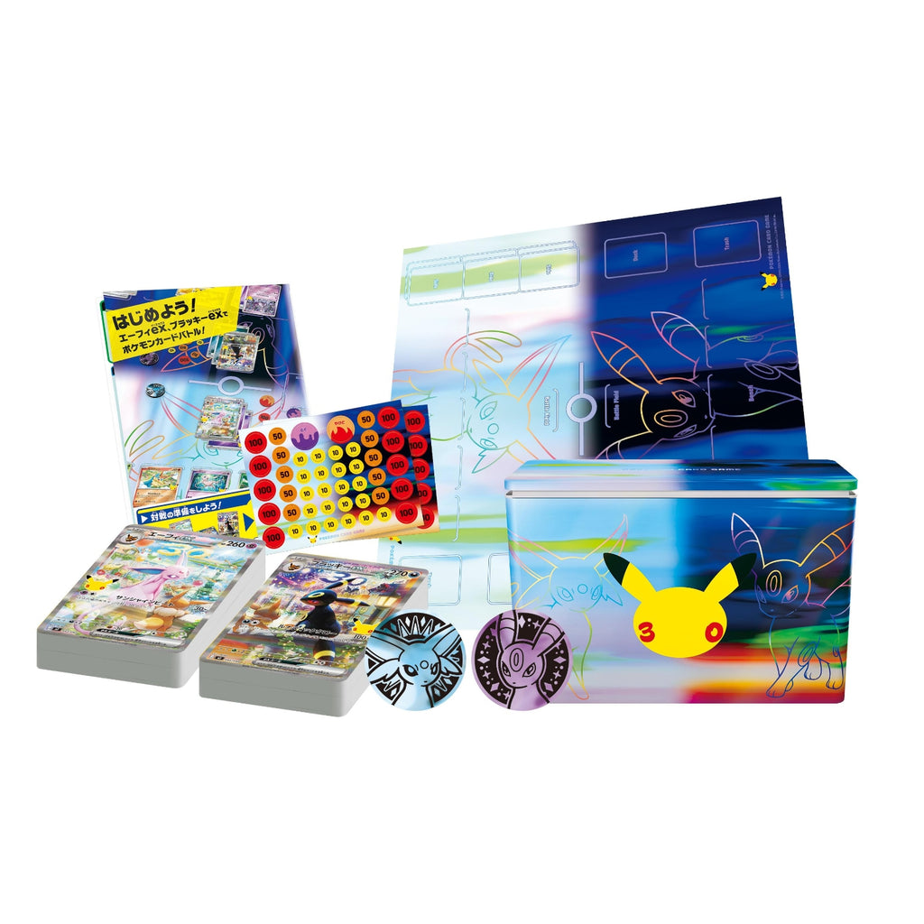 Pokemon 30th Anniversary Espeon & Umbreon Deck Japanese