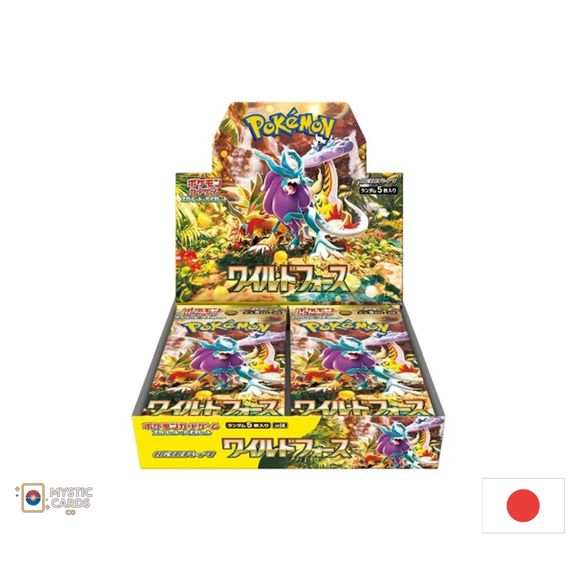 Pokémon Wild Force Japanese Booster Box